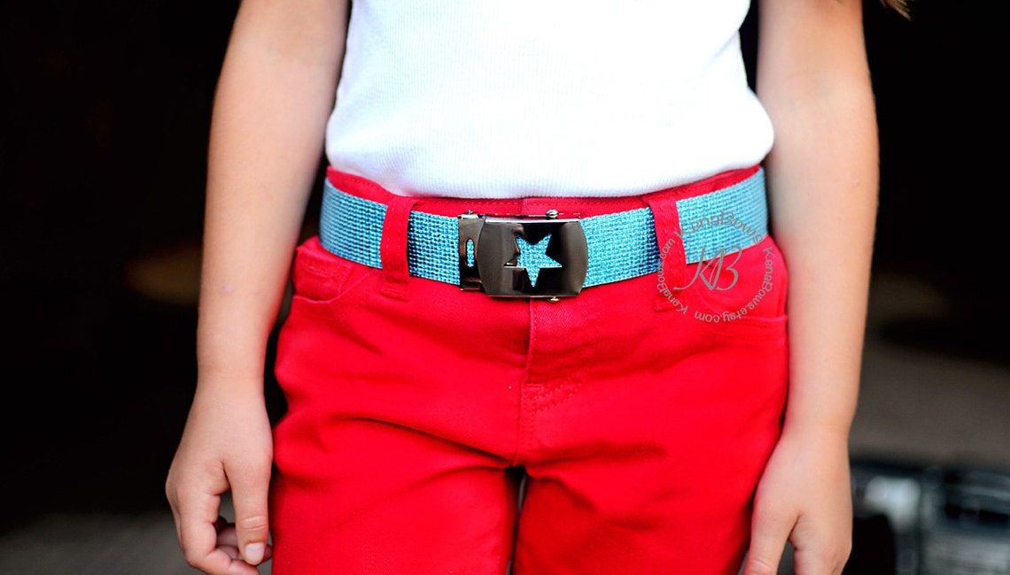 Child Belt Military Style Belt Glitter Belt Girl Belt Etsy