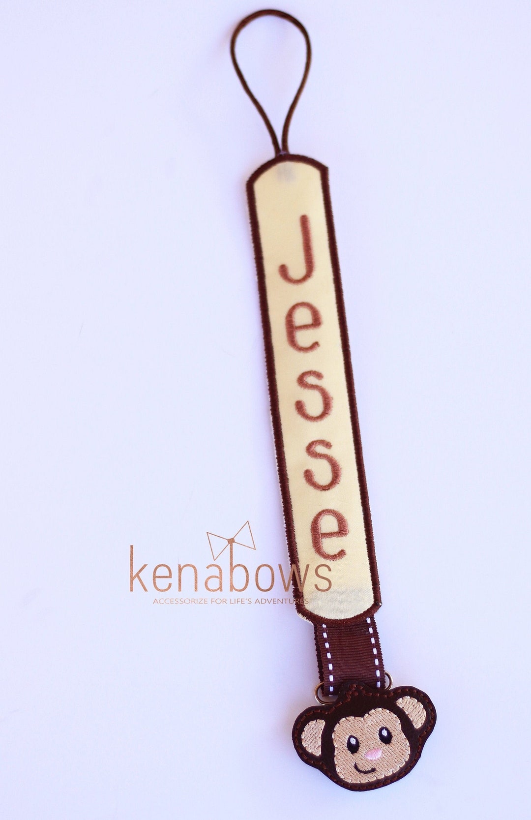 KenaBows Personalized Name Tag