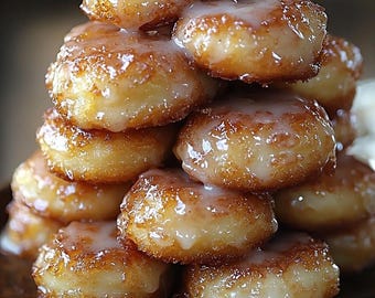 MELHOR RECEITA para Bolinhos de Maçã | Download instantâneo em PDF | Rosquinhas de Maçã Assadas | Sobremesa Fácil de Outono | Receita Digital