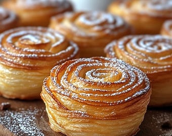 BEST RECIPE for Cruffins | Instant Download PDF | Croissant Muffins | Easy Puff Pastry Treat | Digital Recipe