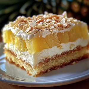 LA MEJOR RECETA de Pastel de Piña y Coco / Descarga instantánea en PDF / Postre tropical fácil / Pastel de verano / Receta digital