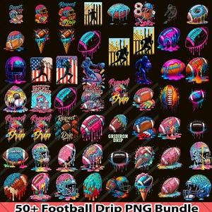 50+ Football Drip PNG, Ice Cream Drip, Respect The Drip, Football Mama, American Boy png, Game Day Football, Sports Team PNG