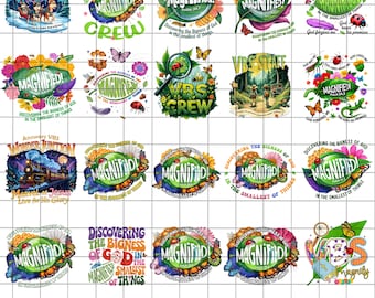 VBS 2025 Png Bundle, Summer Camp Bible (Digital Download)