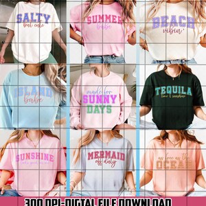 Sunshine Png Beach Life Bundle PNG Summer PNG Neon Trendy Summer Shirt Design Distressed Beach PNG Lake Pool River Png Sun