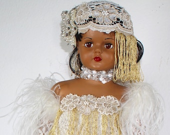 African American Flapper Doll #93 (COCO)