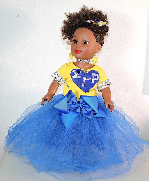 African American Soror Doll 18" (SIGMA GAMMA RHO) #17
