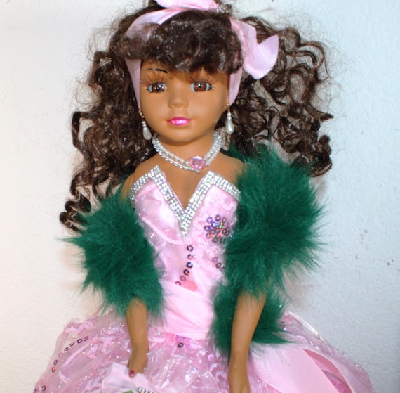 African American AKA SOROR Doll 20"  CeCe #97