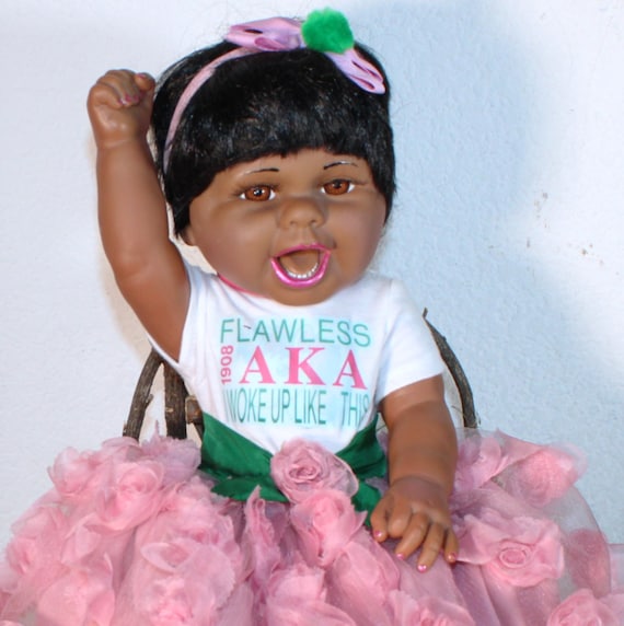 African American SOROR (AKA) Doll 16" (LISA) #83