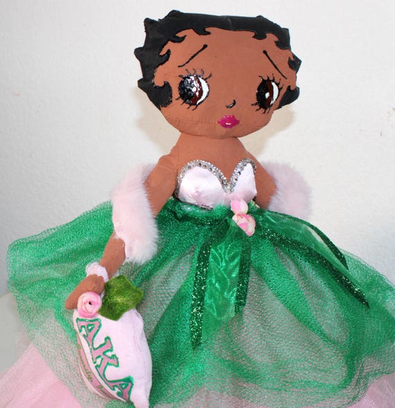 AKA African American Soror Betty Boop 17" (#103)