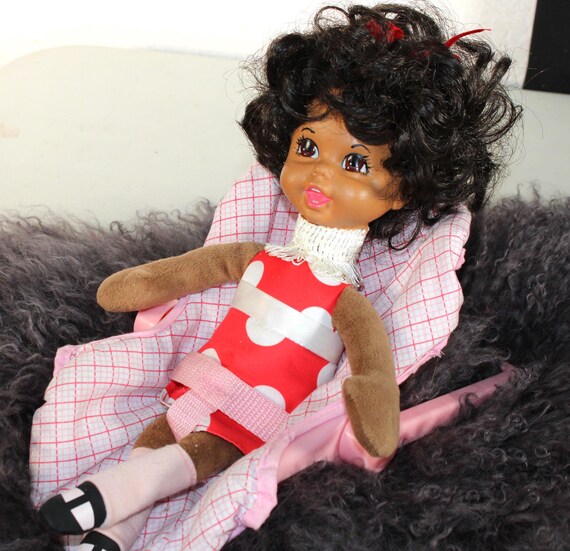 African American Doll 13" (ANGELA) #88