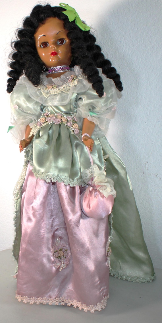 African American Doll 25"  (ANISSA) #96