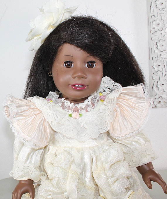 African (Refurbished American Girl ) Doll 18"  (SERENA)  #35