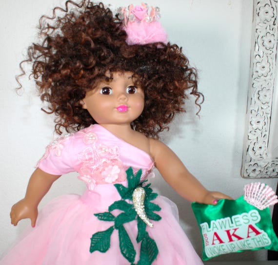 African American Soror Doll 18" (AKA) #95