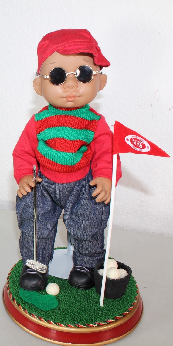 African American Male Doll 15" (The Golfer) #92