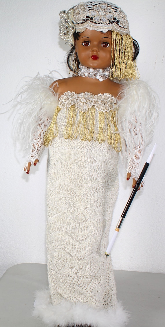African American Flapper Doll #49 (COCO)