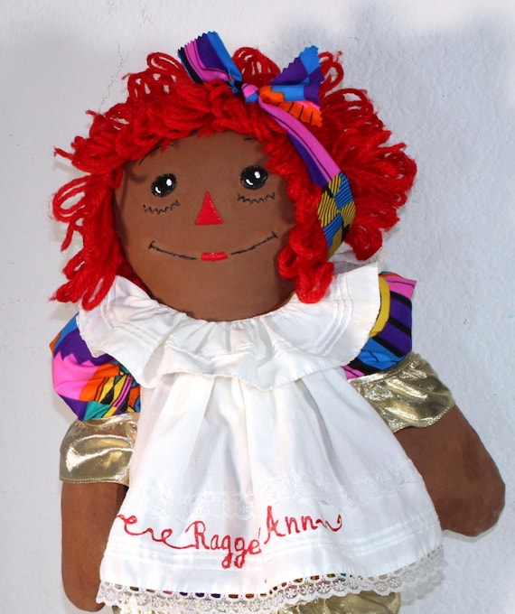 African American Raggedy Ann  20" (#79)
