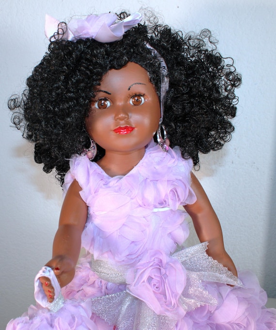 African American  Doll 18" #90  JOANIE