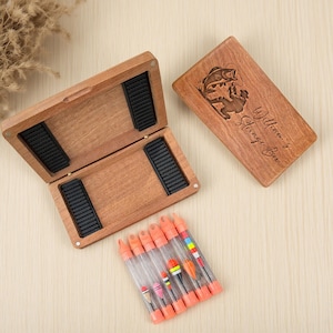 Personalized Fishing Tackle Box, Laser Engraved Jig Box, Personalized Fishing Gift, Monogrammed Tackle Box, Custom Fly Fishing Box