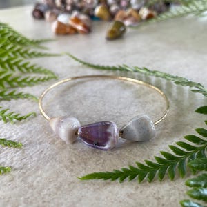 Triple Cone Shell Hawaiian Bangle Bracelet