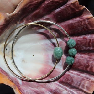 Cone Shell Bangle Sterling Silver Custom made to order