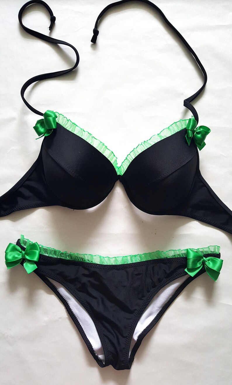 pastel goth swimsuit