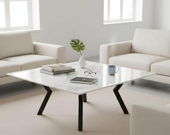 2 Pieces Steel Spider Metal Table Base: Heavy Duty Dining Table Legs