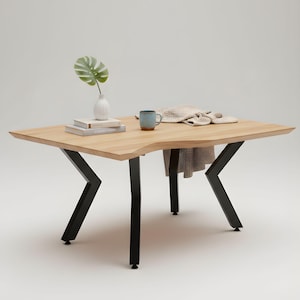 Spider shaped metal table legs for dining table