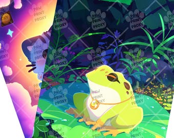 Frog 1/1 Token for MTG