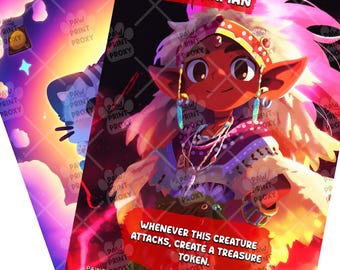 Goblin Shaman Token for MTG