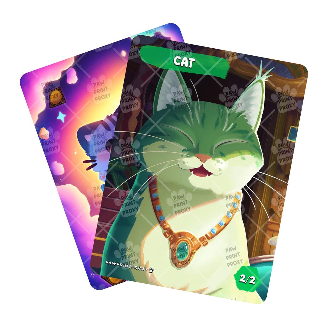 MTGの猫2/2トークン - Etsy 日本
