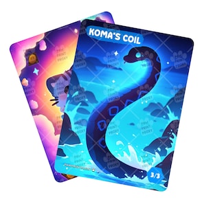 Koma&#39;s Coil Token for MTG