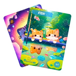 1/1 Fish Token for MTG