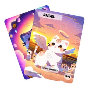 4/4 Angel Token for MTG