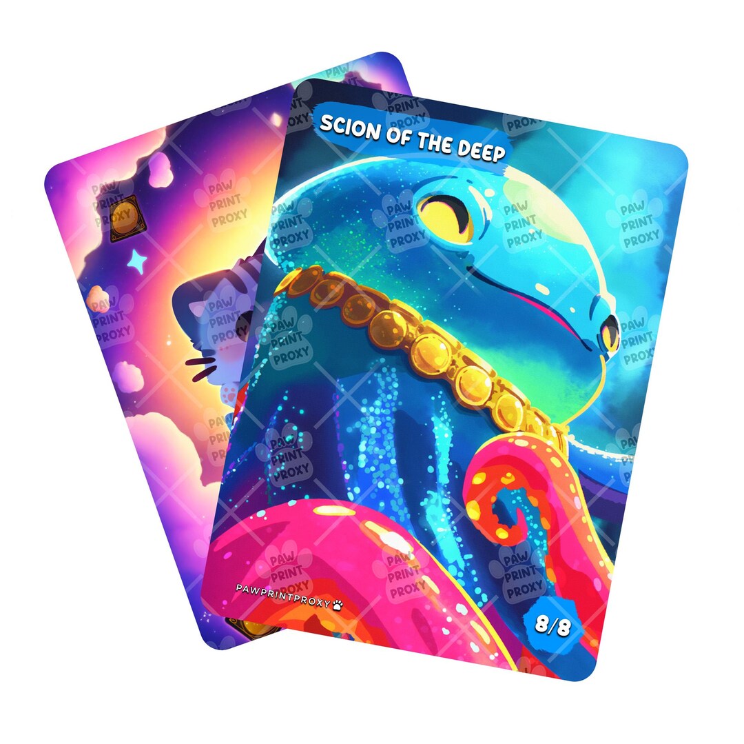 Scion of the Deep Token for MTG - Etsy