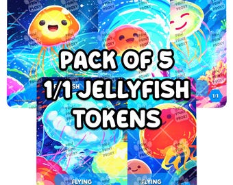 5x - Fichas de Medusa 1/1 para MTG