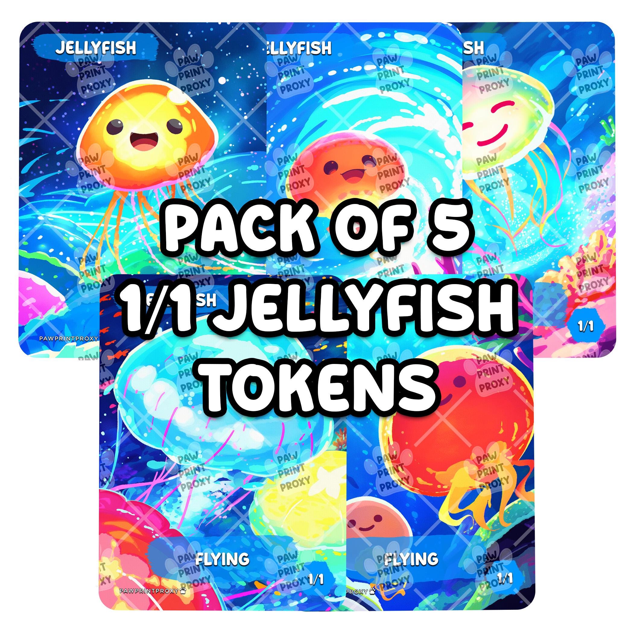 Magic the Gathering Jellyfish Token - Etsy