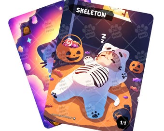1/1 Skeleton Token for MTG