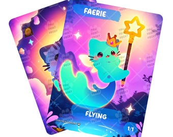 1/1 Faerie Token for MTG