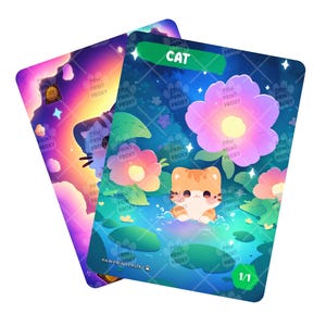 1/1 Cat Token for MTG