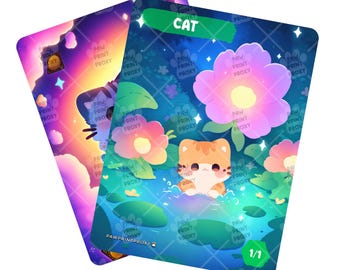1/1 Cat Token for MTG