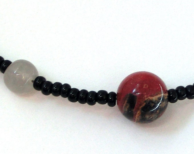 Moons of Mars Necklace - Proportional Distances - Planet Necklace