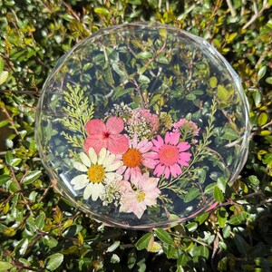 Resin Flower Coasters