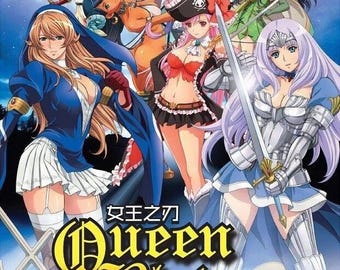 DVD Anime giapponese Queen's B. (Volume 1-36End+6 OVA) Serie completa doppiata in inglese e per tutte le regioni -UPS Express