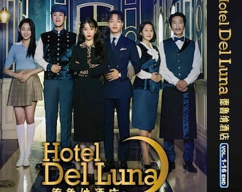 Serie drammatica coreana in DVD Hotel Del Luna (Volume 1-16) Cofanetto completo della serie con sottotitoli in inglese e tutte le regioni - UPS Express