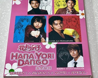 DVD Japanese Drama Hana Yori Dango Season 1+2 Volume 1-20 End + Movie + Special~Complete Series English Subtitle & All Region-UPS Express