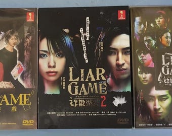 Japanese Drama DVD Liar Game Season 1+2 + the Final Stage Movie