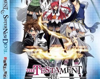 DVD Japanese Anime Uncut the Testament of Sister New Devil Season