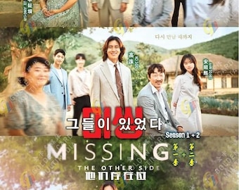 DVD Serie Drama Coreana Missing: The Other Side Stagione 1+2 Vol.1-26Serie Completa Cofanetto con Sottotitoli in Inglese e Tutte le Regioni - Spedizione Express UPS