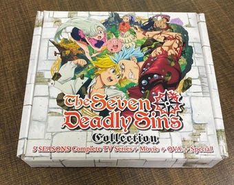 DVD Anime giapponese The Seven D. Sins Collezione completa Stagione 1-5 Volume 1-100 Fine Serie completa Doppiato in inglese e per tutte le regioni - UPS Express