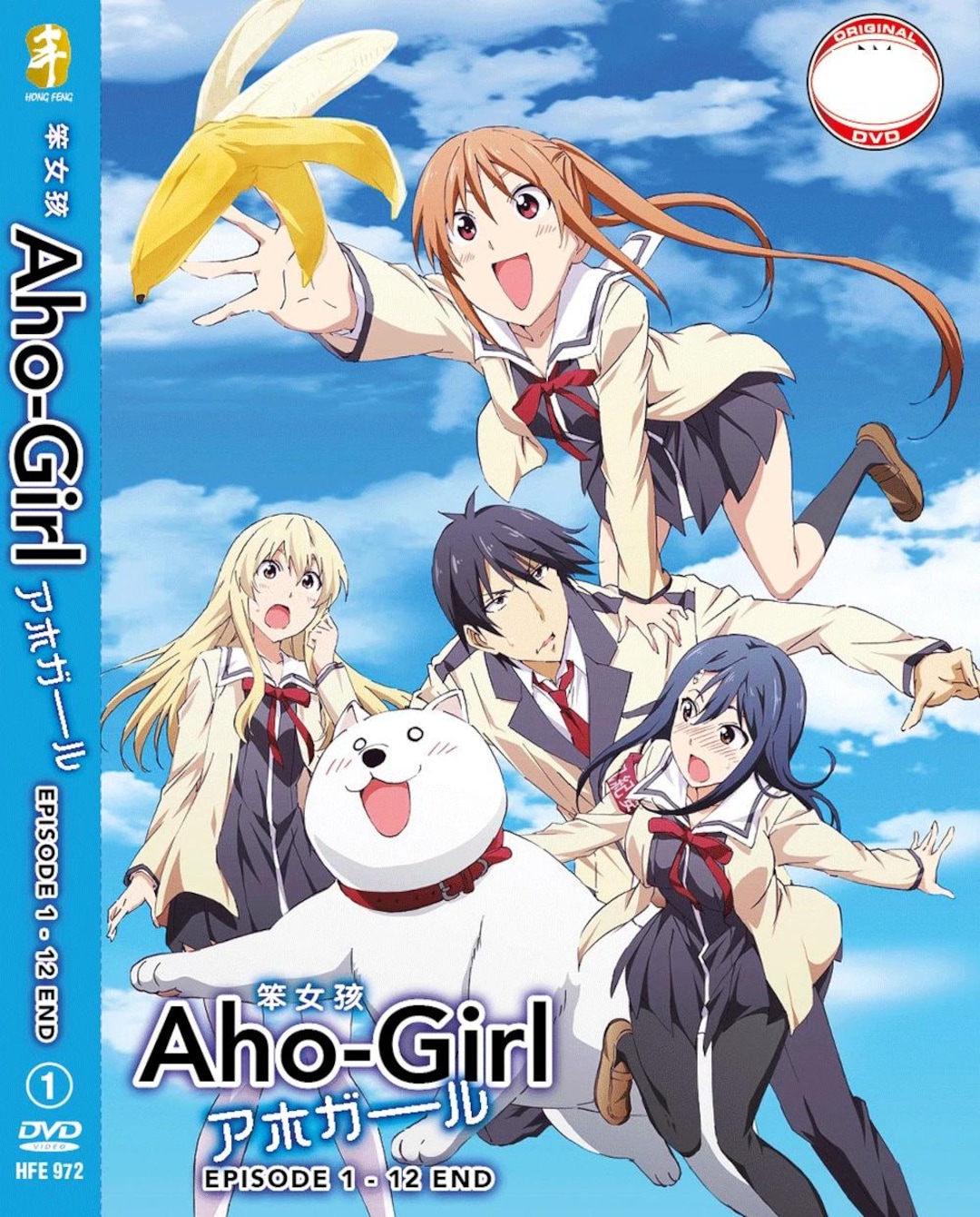 アニメタガール Vol.1 / ANI Girl 【ジャパメタCD】 DVD Japanese Anime Aho Girl Complete TV Series Volume 1-12 End